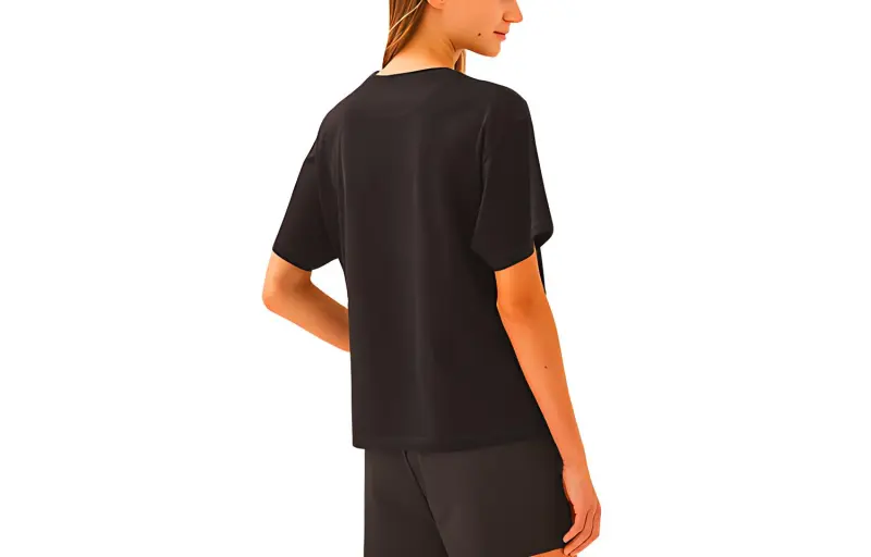 HERMES T Shirts Women's Black-1