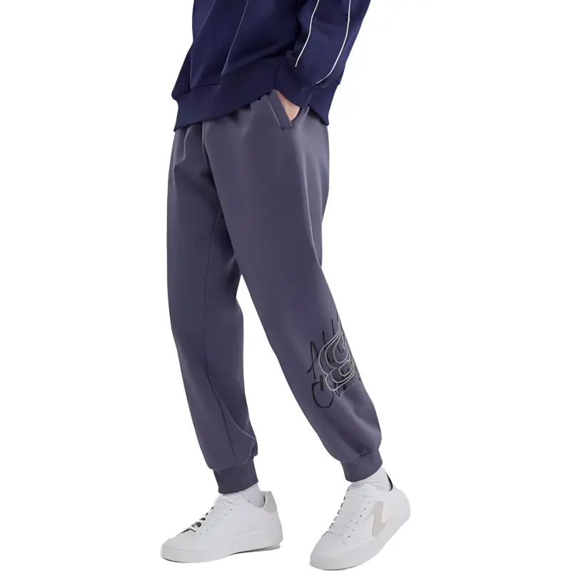 Skechers Knitted Sweatpants Men Odyssey Gray/026R-1
