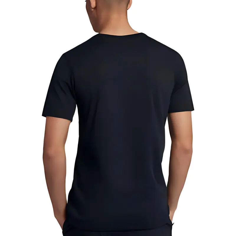 Nike T Shirts Men Black-2