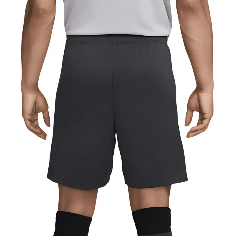 Nike Dri Fit Soccer Bottoms Men's Dark Smoke Gray/Chrome Yellow/Global Red-1