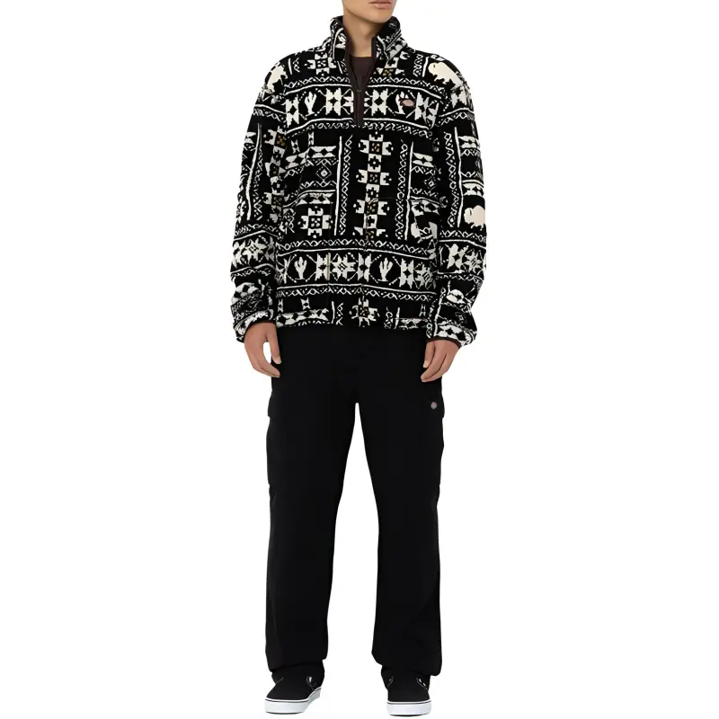Dickies Zip-Up Hays Quarter Sweatshirt-1