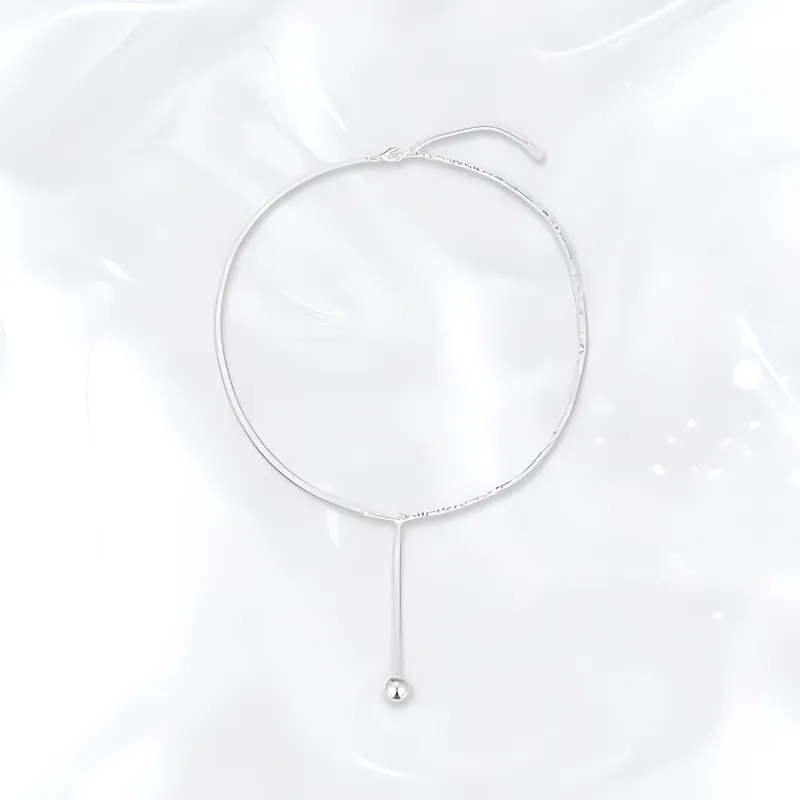 Chongqing Gold Store S925 Silver Necklaces Unisex-2