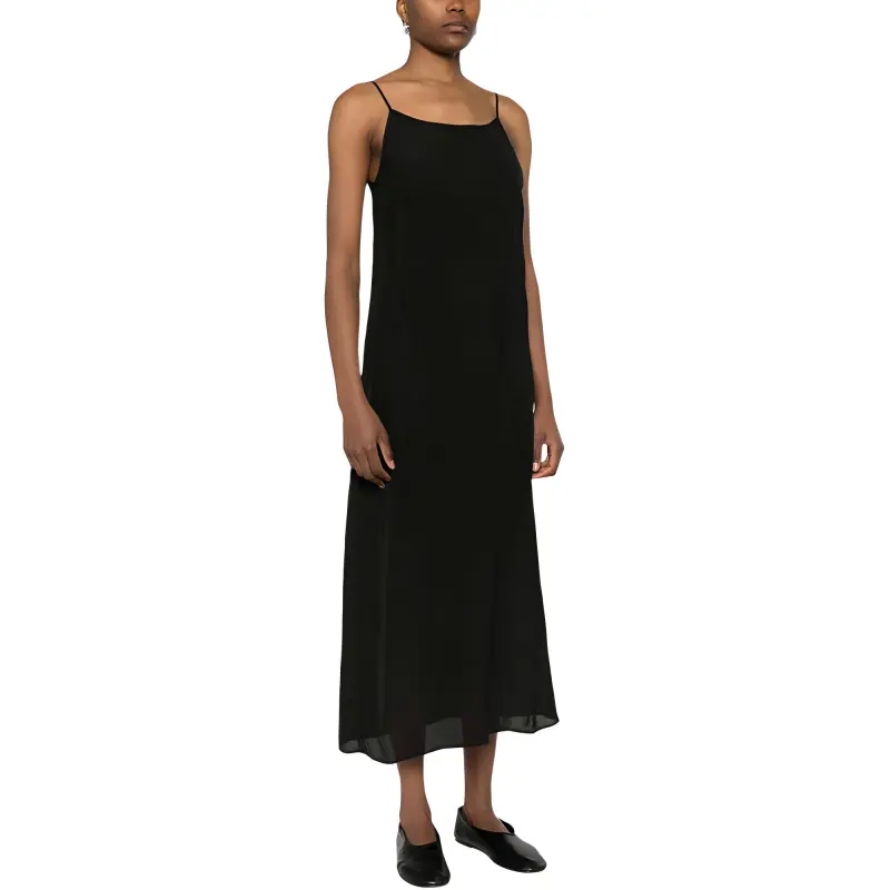 UMA WANG Scoop Neck Midi Slip Dress-3