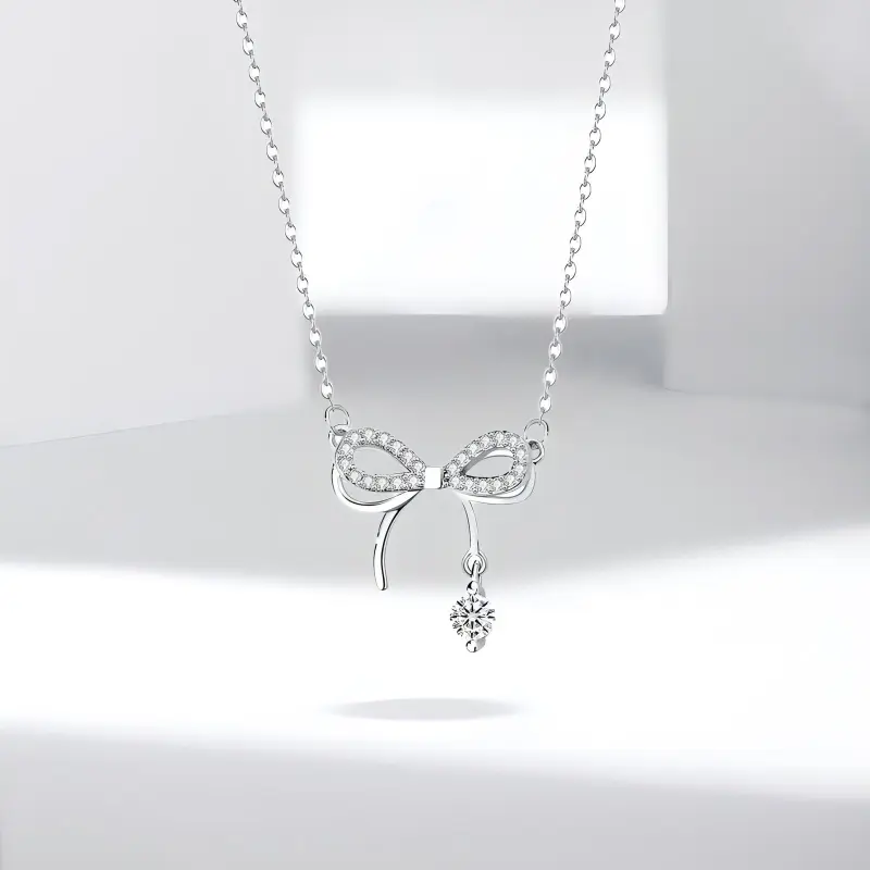 JUICY GRAPE S999 Silver Zircon Necklaces Women's-1