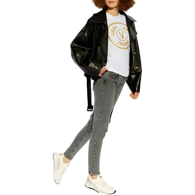 VERSACE JEANS COUTURE Chain Logo Tee-3