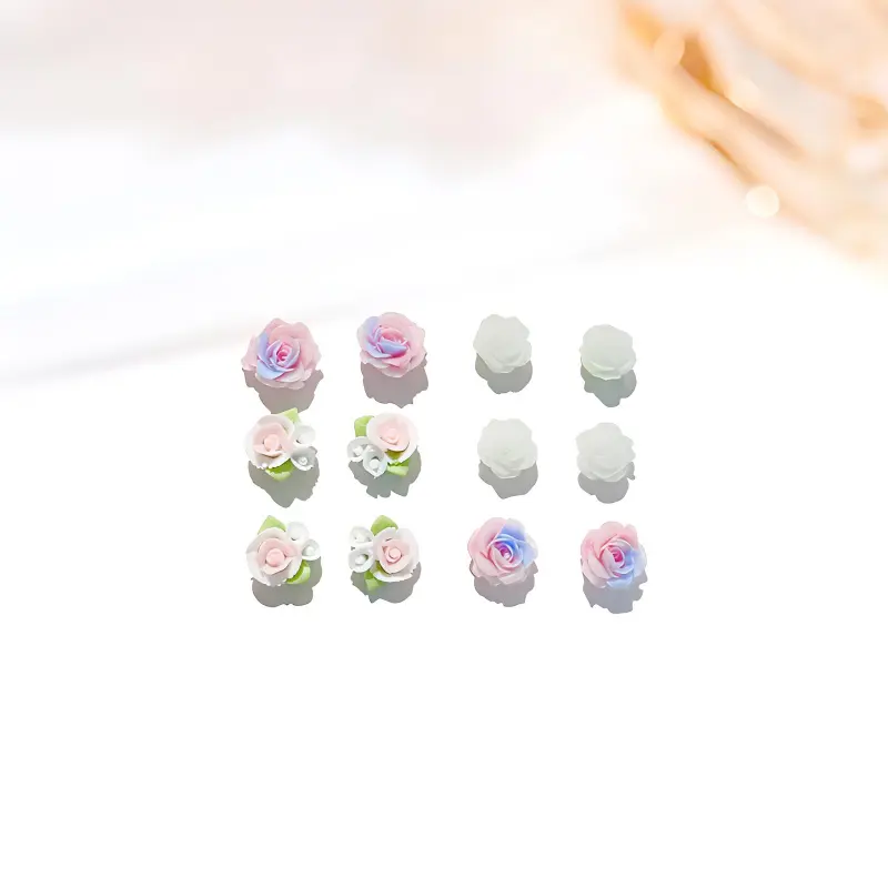 Welcome To The Treasure Resin Stud Earrings Unisex-2