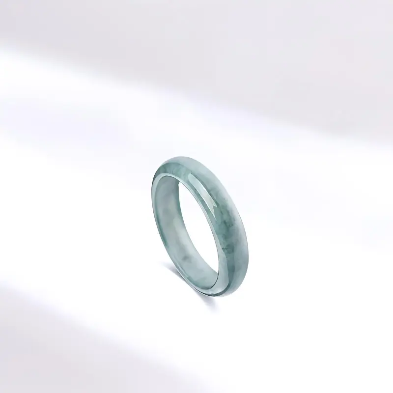 KING TAI SANG Glutinous Jade Jadeite Rings Women's-1