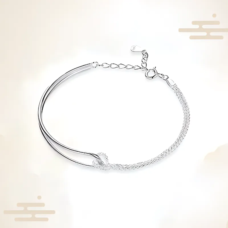 Chongqing Gold Store S925 Silver Bracelets Women's-1