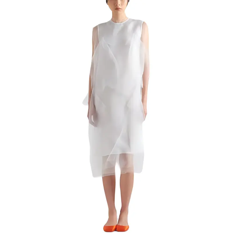 PRADA Technical Voile Dress-2