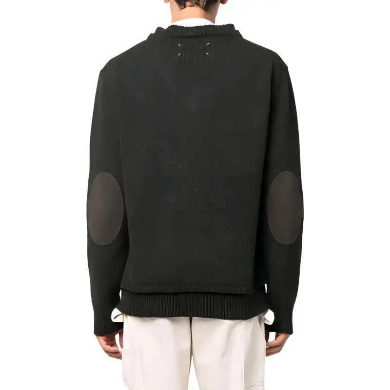 Maison Margiela Elbow patch Knitted Jumper-1