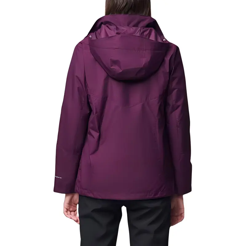 Columbia Water-Resistant Windproof Breathable Windbreaker Jacket Women's Purple-2