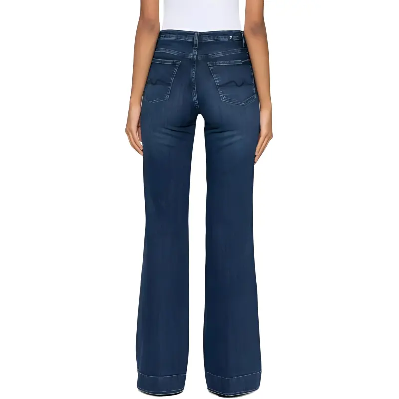 SEVEN FOR ALL MANKIND Modern Dojo High rise Flared Jeans-4