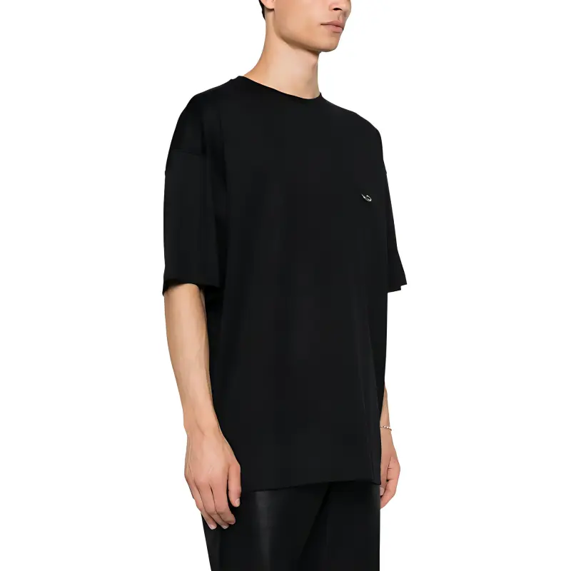 Mugler Oversized Pierced T Shirt-3