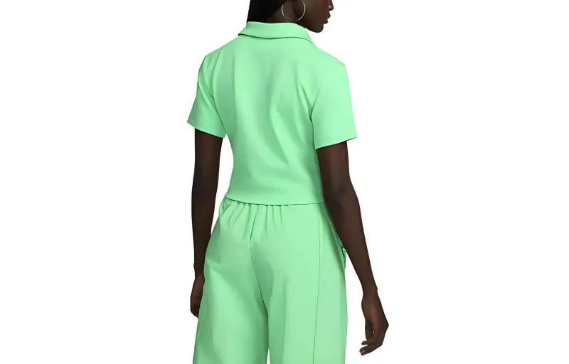 Nike Sportswear Essentials Series Polo Shirts Women's Teal-1