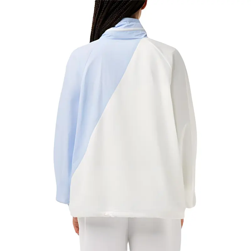 LACOSTE Two tone Mock neck Jacket-2