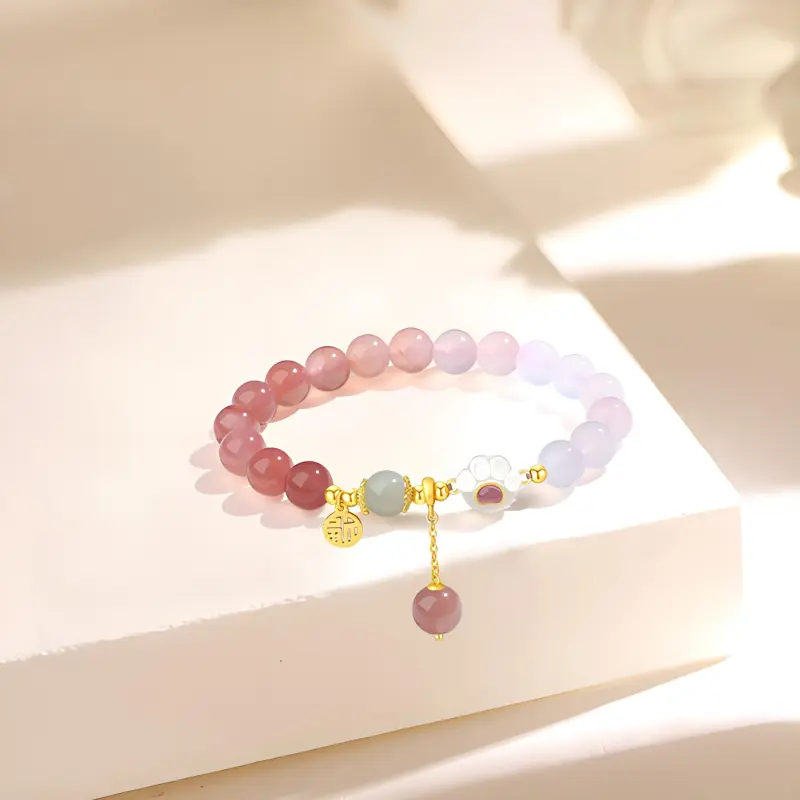 RboySe Colored Glaze Bracelets Women's-2