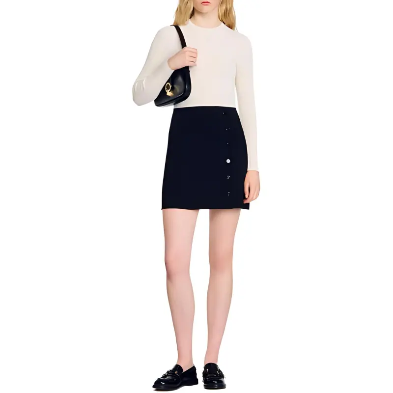 Sandro Knitted Dress-1