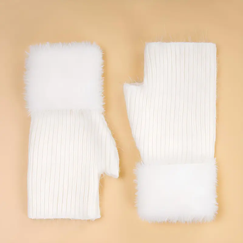 TUCANO Rabbit Fur Gloves Women's-3