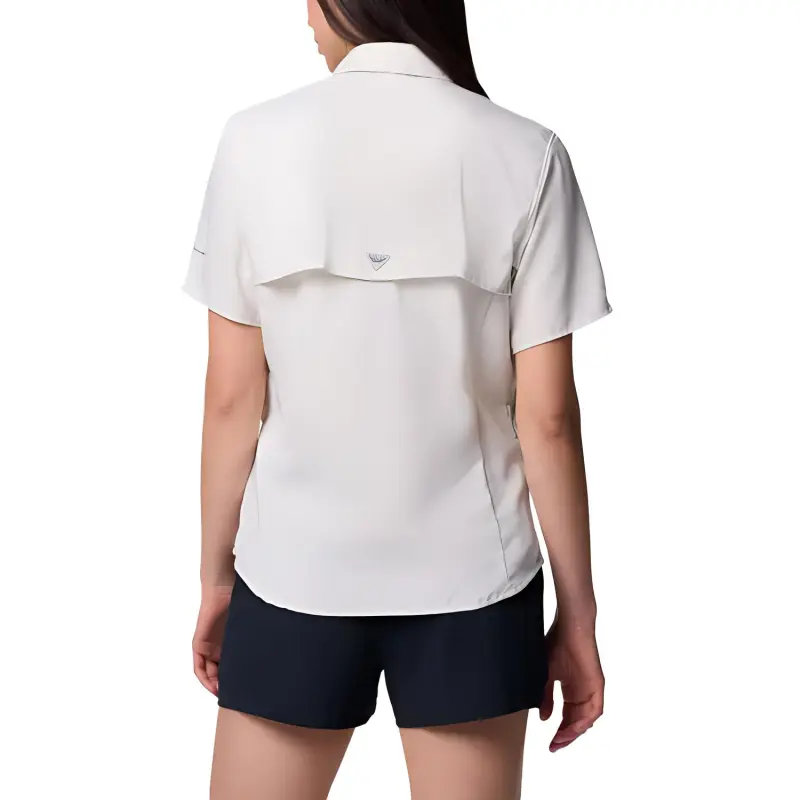 Columbia PFG Tamiami Shirt Women's Stone Color-1