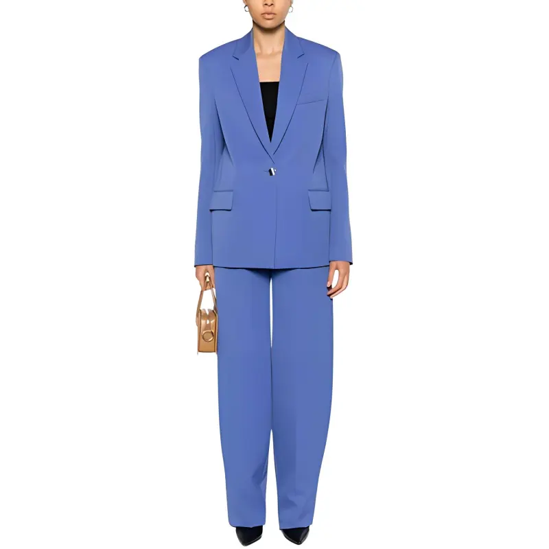The Attico Jagger Pressed Crease Trousers-1
