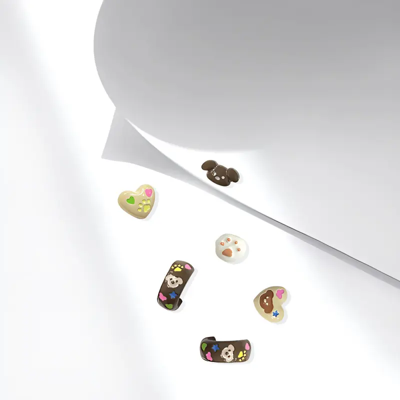 Muyan Alloy Stud Earrings Women's-2