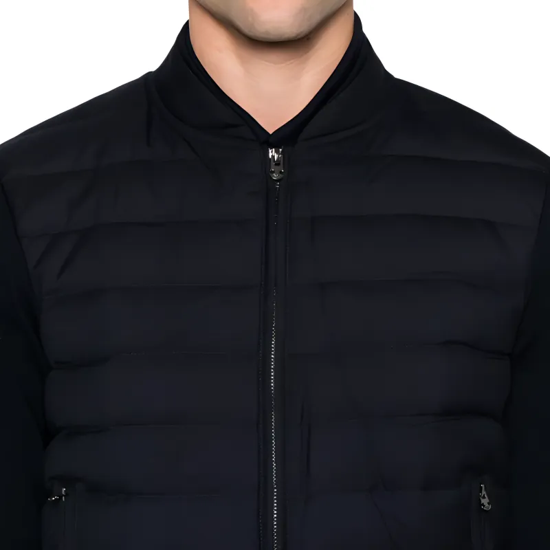 EMPORIO ARMANI Quilted panelled Jacket-4