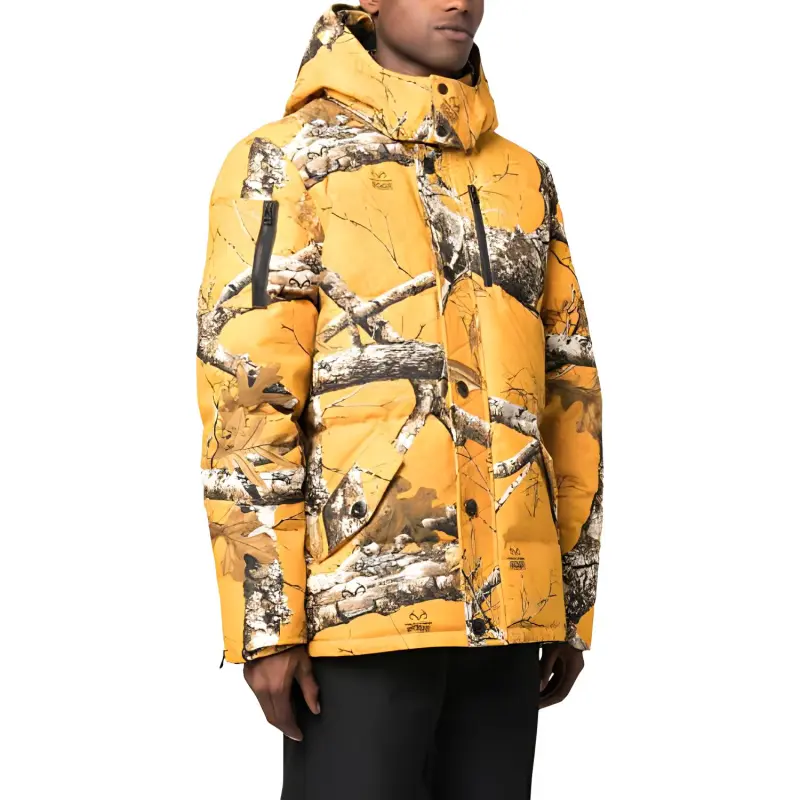 Moose Knuckles x Post Malone Down Jacket Men's Yellow-6