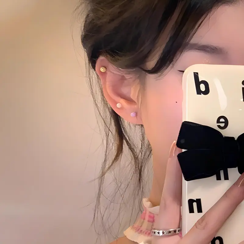 SFER Bioceramic Stud Earrings Unisex-6