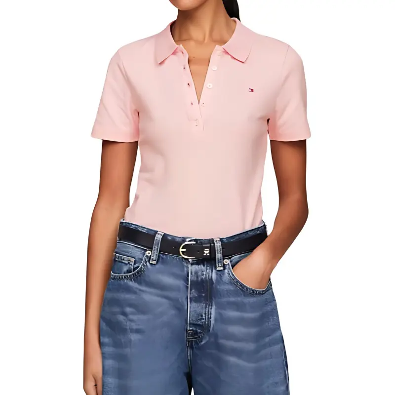 Tommy Hilfiger Flag embroidered Polo Shirt-3