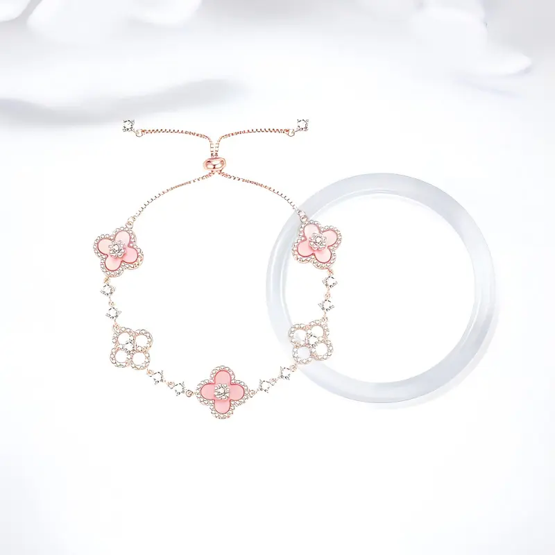 GLOIRE Zircon Bracelets Women's-2