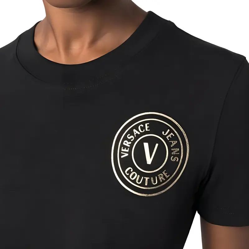 VERSACE JEANS COUTURE Logo print T shirt-5