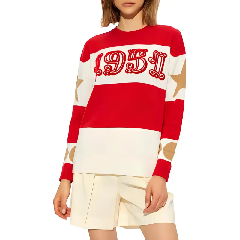 MaxMara Striped Crewneck Jumper-2