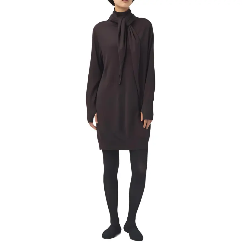 UNIQLO U Collection Long Sleeved Dresses Women's Black-2