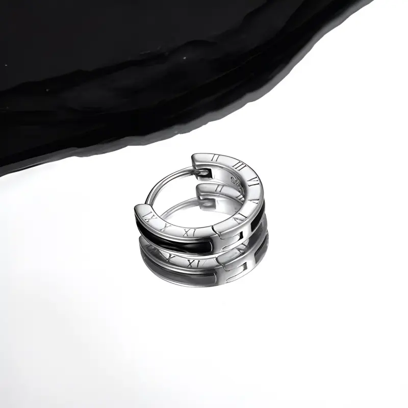 JOLLY NOTE S925 Silver Earrings Unisex Good Luck-3