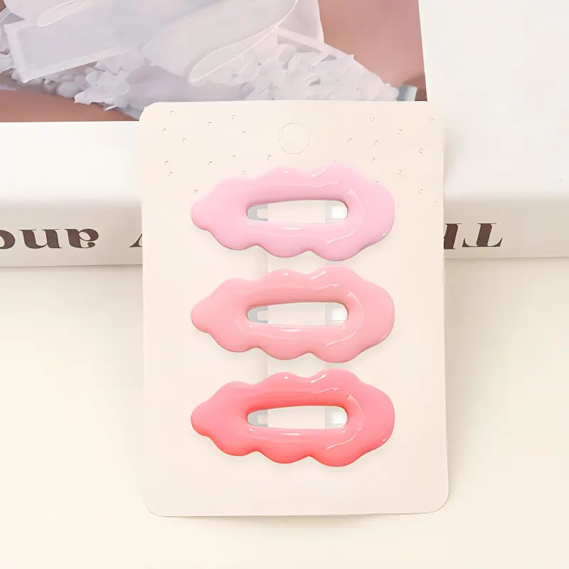 Crafts Women's Acrylic Hair Clips Women's-1