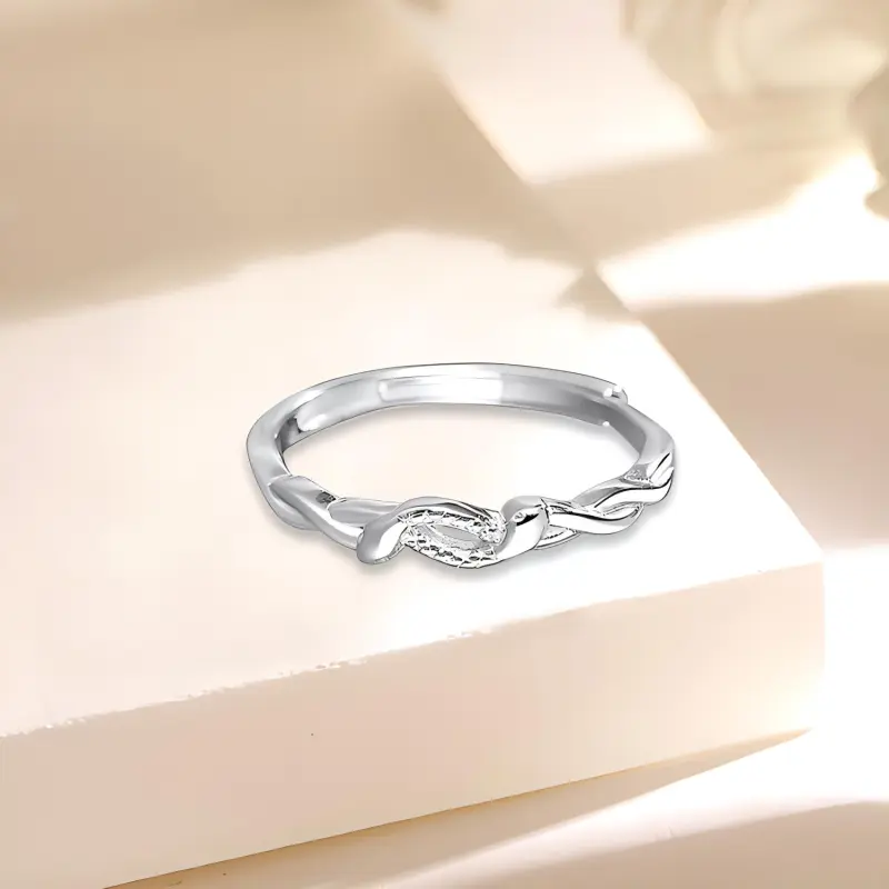 ROGA S999 Fine Silver Rings Women's-4