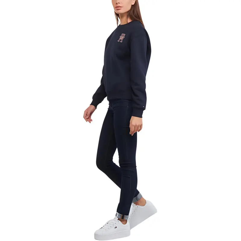 Tommy Hilfiger Sweatshirt Women's Dark Blue-2