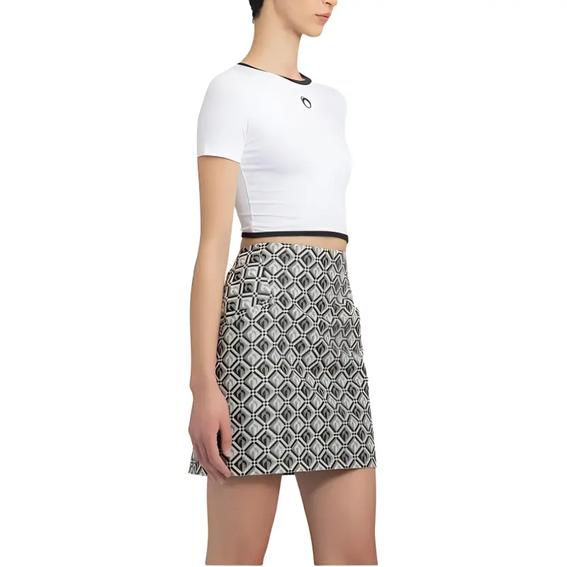 Marine Serre T Shirt Women's White-2