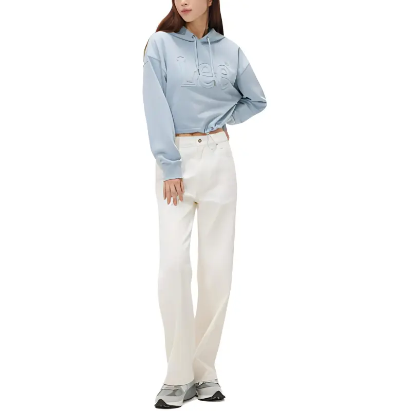 Lee Sweatshirt Women's Sky Blue-3