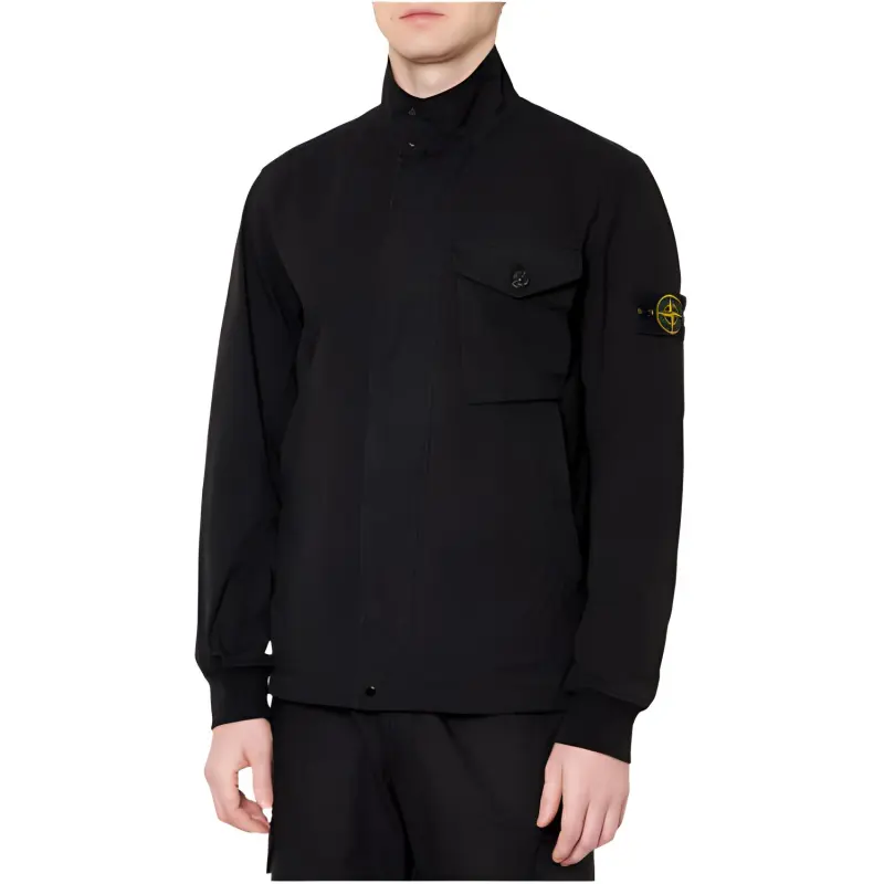 STONE ISLAND Jackets Coats Men Black-2