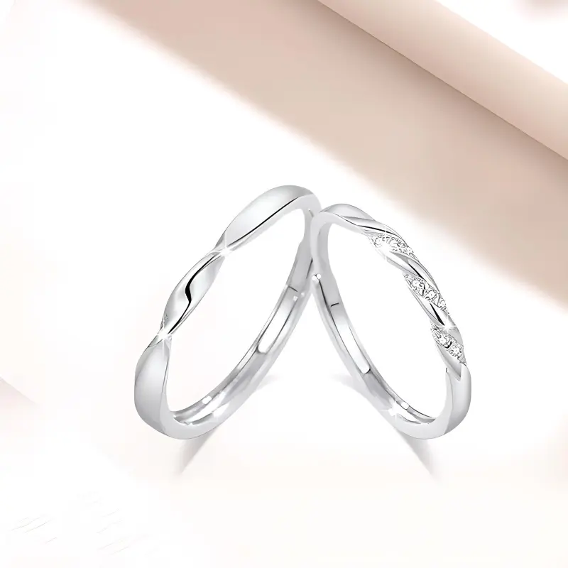 LUCA Sterling Silver Rings Unisex-5