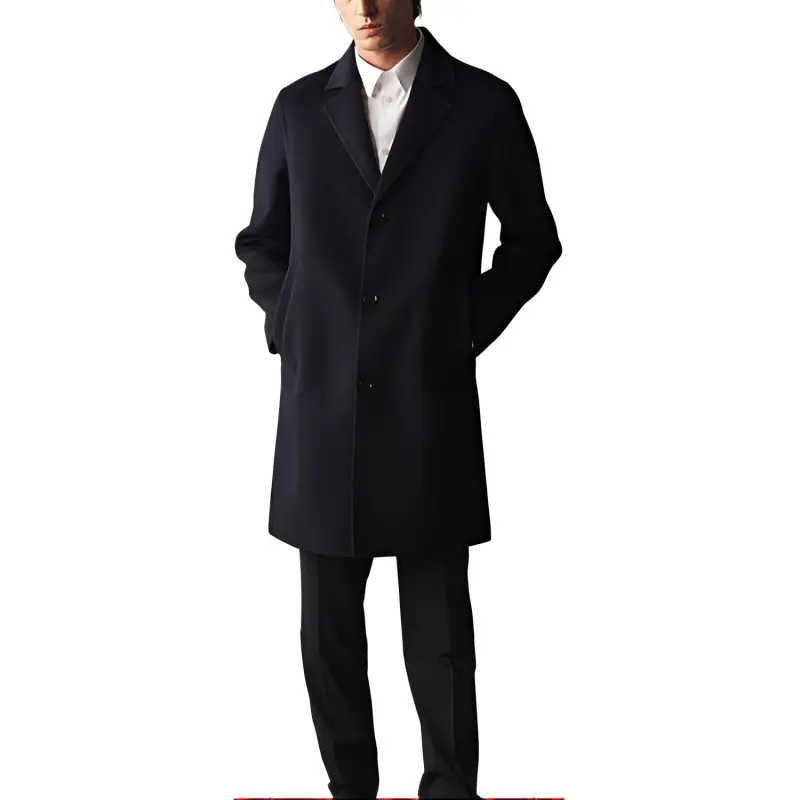H&M Coats Men Blue-1
