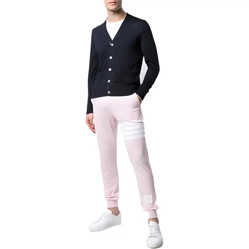 THOM BROWNE· Sweater Men's Dark Blue-1