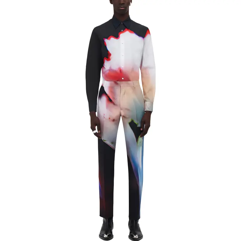 Alexander McQueen Casual Pants Men Multicolor-1
