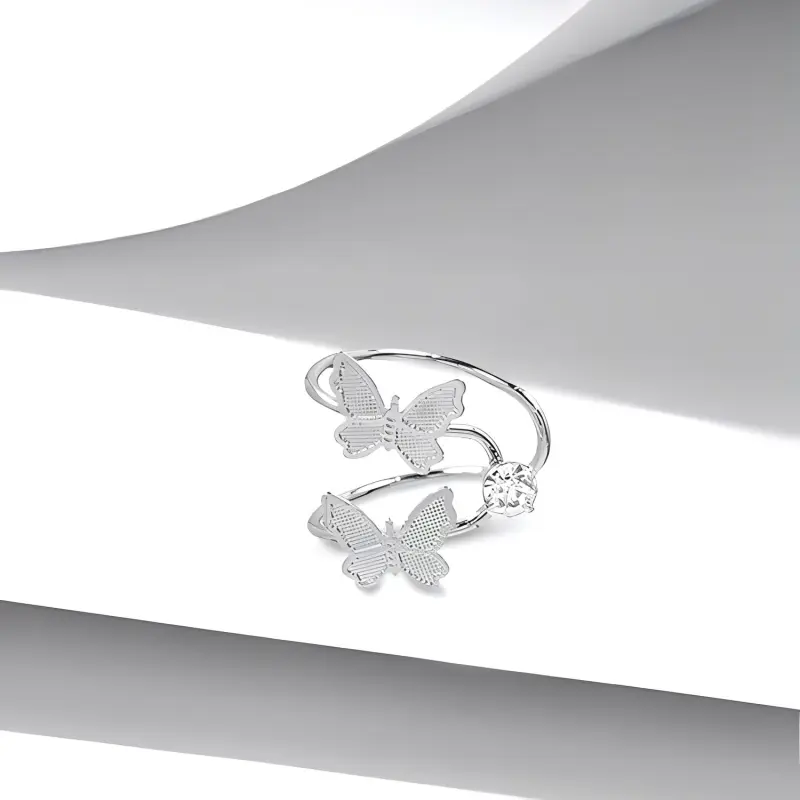 ROGA Alloy Clip On Earrings Women's-3