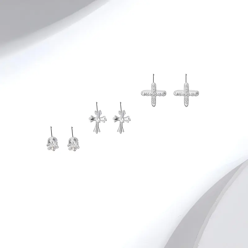 HOLLY RYAN Alloy Stud Earrings Unisex-3