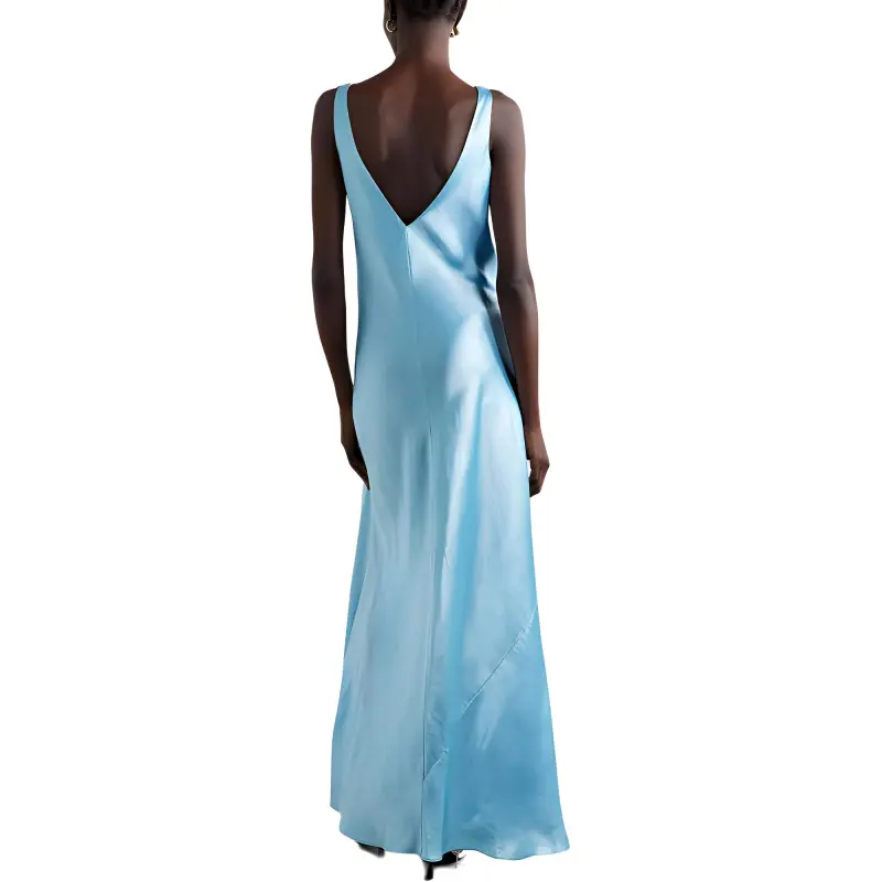 VINCE Slip Dresses Women's Blue-1