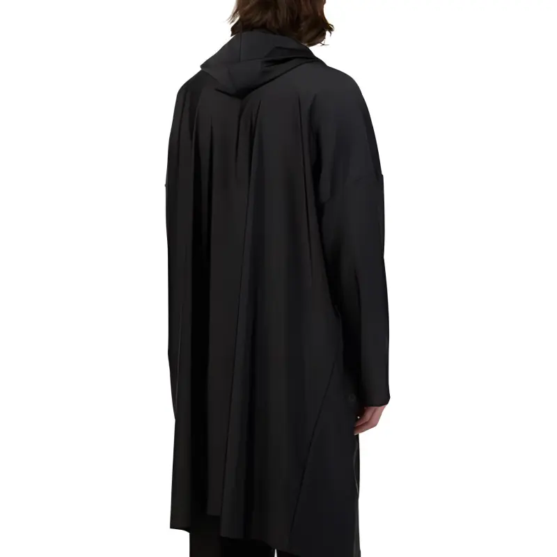 FUMITO GANRYU Logo patch Rain Coat-2