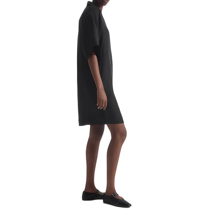 COS Short Sleeved Dresses Women's Black-3