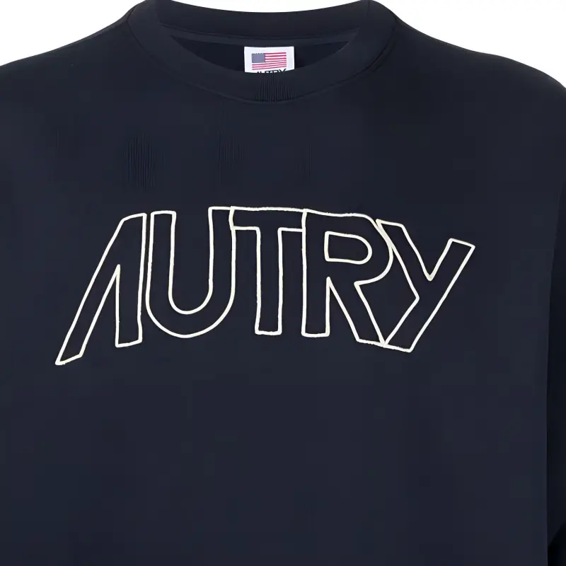AUTRY Embroidered logo Cotton Jumper-2